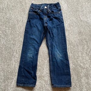 Old Navy Youth Jeans Slim Fit Adjustable Waist Boys Casual Size 6